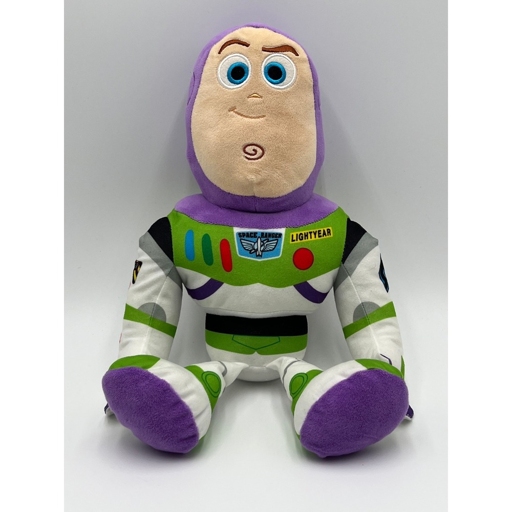 Disney Pixar Toy Story Buzz Lightyear Plush Soft Stuffed Figure Space Ranger 15" - Picture 2 of 7